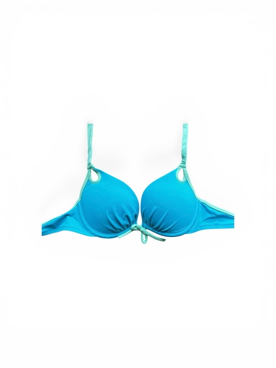 Victoria's Secret Other - Victoria's Secret Turquoise Bikini Top/Bottom with Aqua Trim S/32B